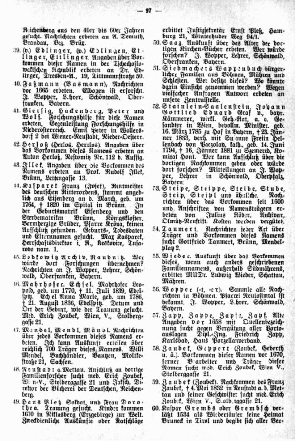 Such- und Anzeigenecke - 2