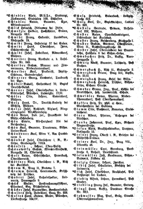 Verzeichnis sudetendeutscher Familienforscher - 2