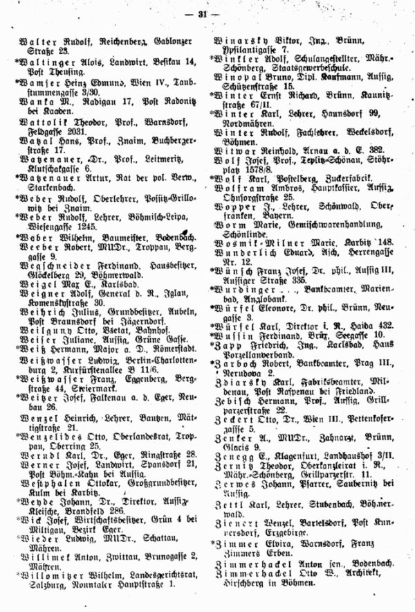 Verzeichnis sudetendeutscher Familienforscher - 4