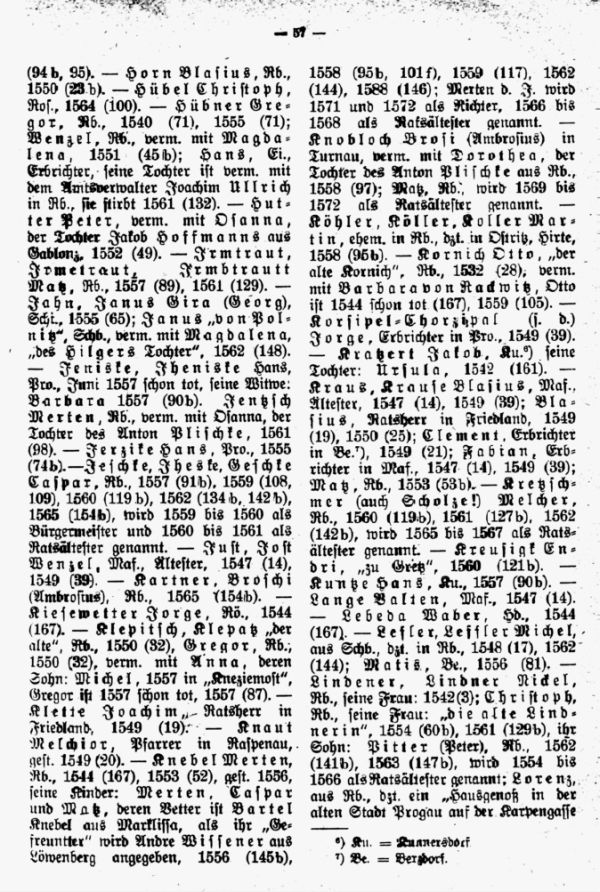 Quellen zur Familiengeschichte des Jeschken-Isergaues. 1. Das älteste Stadtbuch von Reichenberg - 3