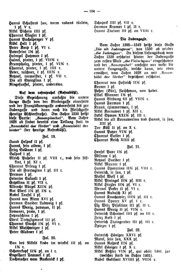 Die Familiennamen im ältesten Egerer Stadtsteuerbuch vom Jahre 1390 - 2