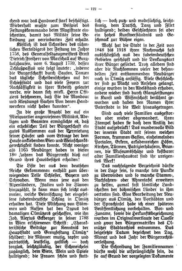 Olmützer Neubürger aus Böhmen, Mähren, Schlesien u. der Slowakei 1668-1848 - 3