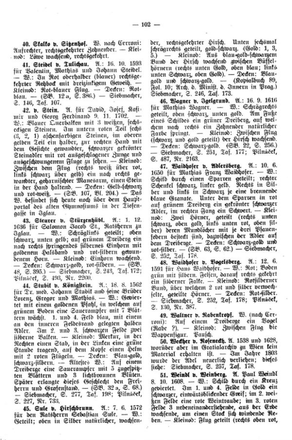 Wappen Iglauer adeliger Patrizier - 2