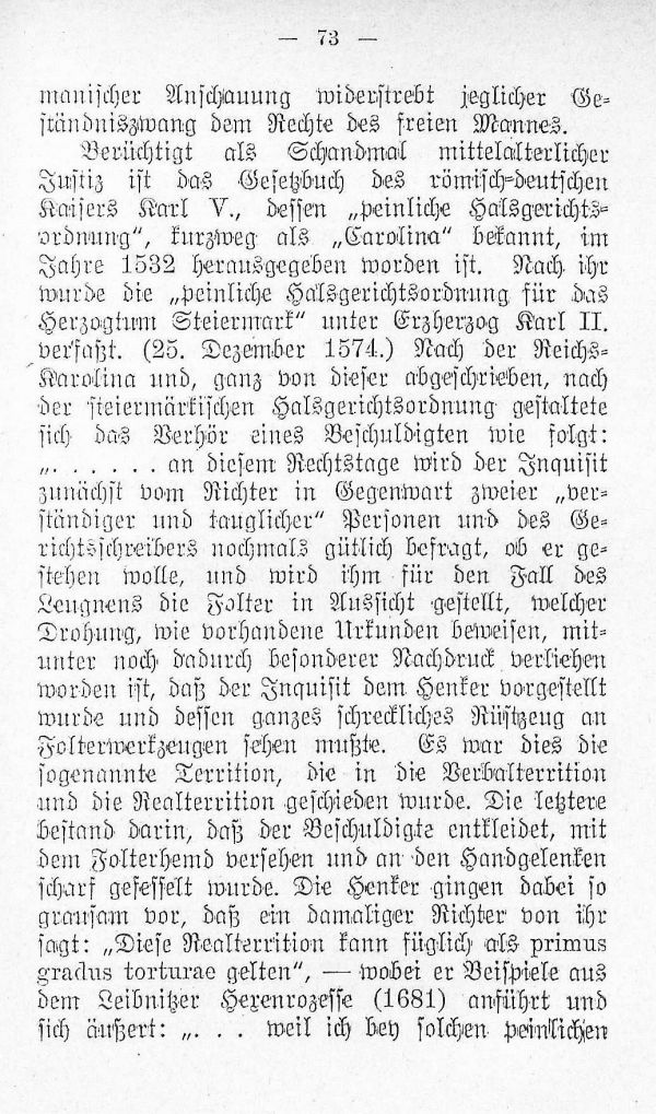 Rechtspflege und Strafverfahren