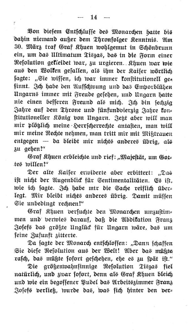 I.  Kapitel: Hinter den Kulissen der Hof- und Hauspolitik von 1912-1914