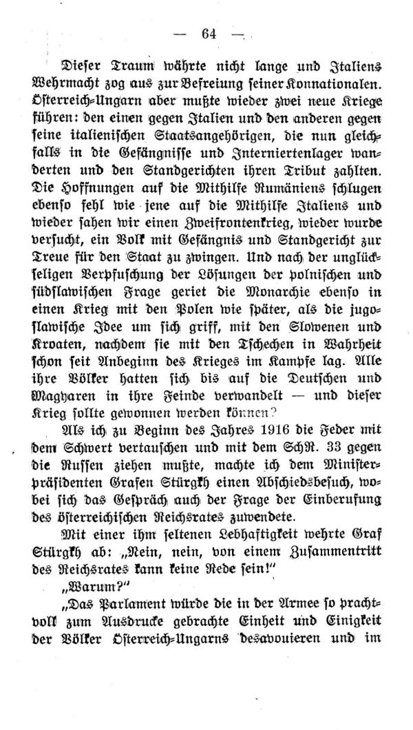 III. Kapitel:  Auf dem Weg zum Weltkrieg