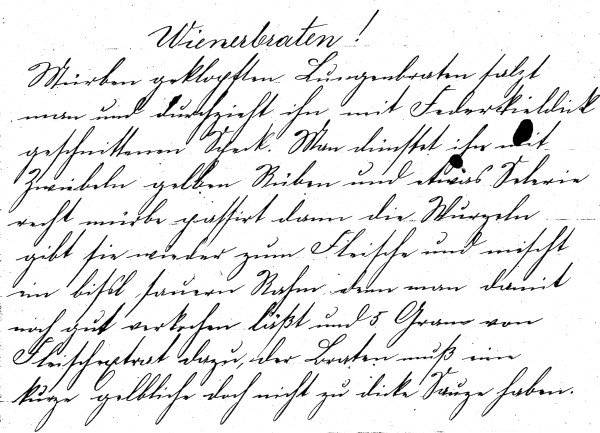 Rezept 'Wienerbraten'