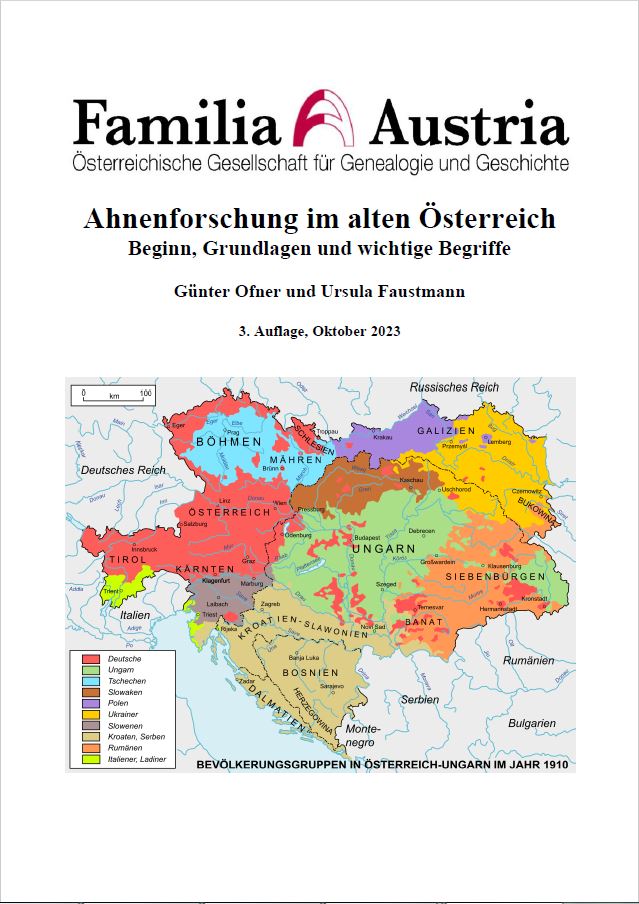 Ratgeber Nr 1 Ahnenforschung Titelblatt